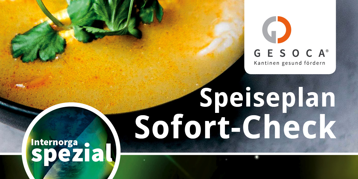 Speiseplan Sofort-Check